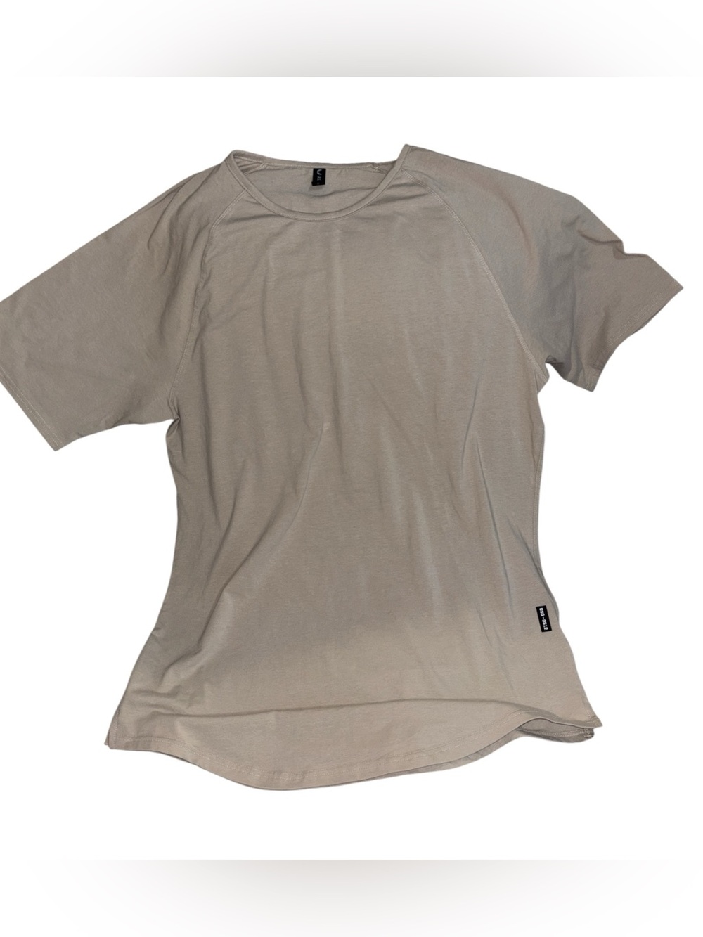 ASRV Light Beige Men’s Crew Neck Performance Tee